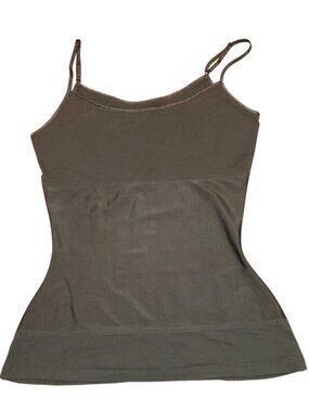 I Am Yummie Black Tank Top Shapewear Women's Size Large